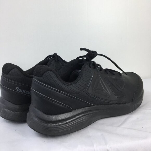 Reebok Mens Walk Ultra DMX Max Black Lace Up Sneaker Size 13 EXCELLENT Condition - Picture 6 of 10